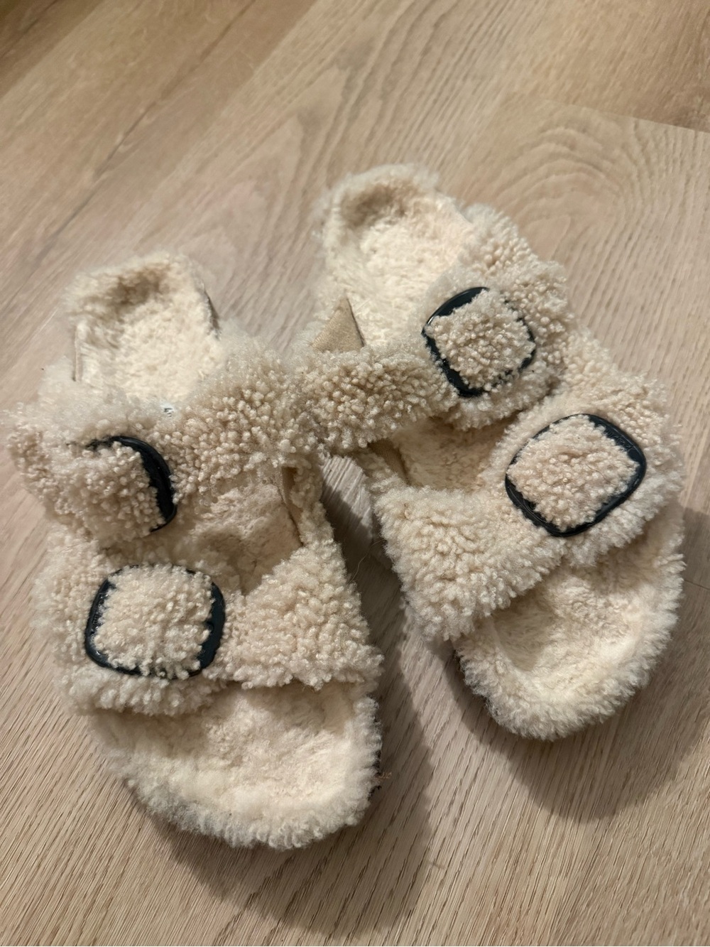 BIRKENSTOCK Arizona big buckle shearling